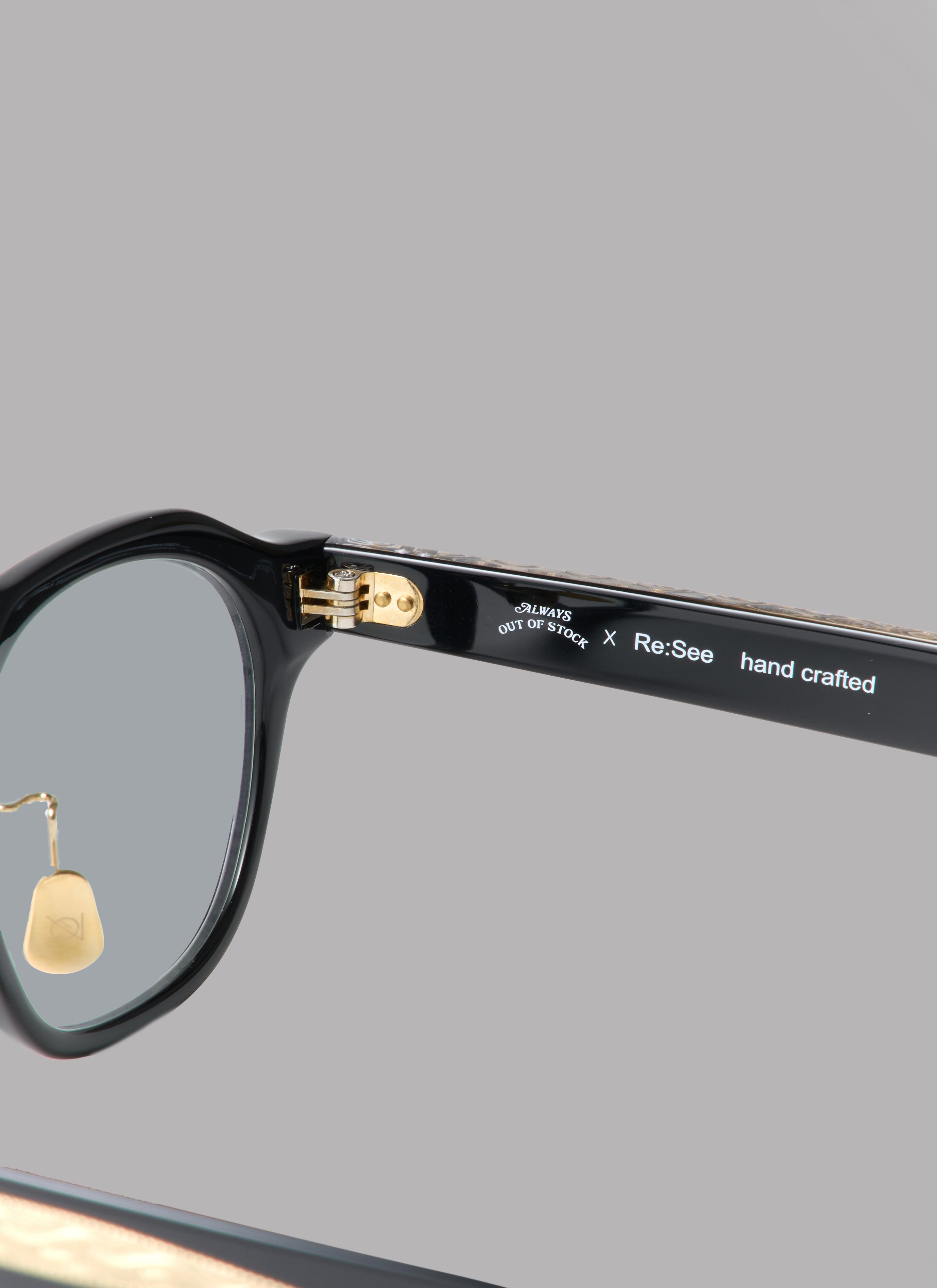 ALWAYS OUT OF STOCK x Re:See Re:STOCK 2025-BLACK Turquoise Lens
