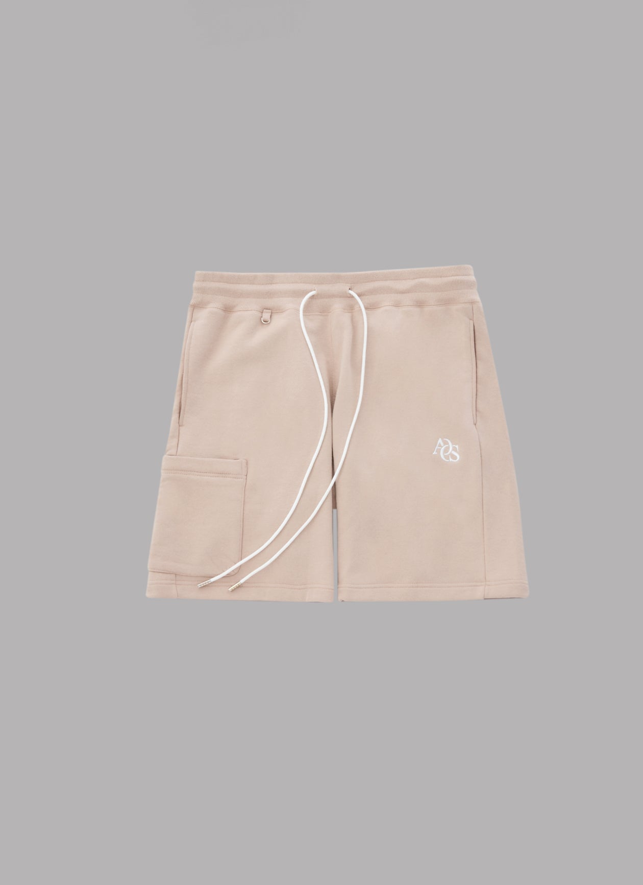 SWEAT FATIGUE SHORTS - DUSTY PINK