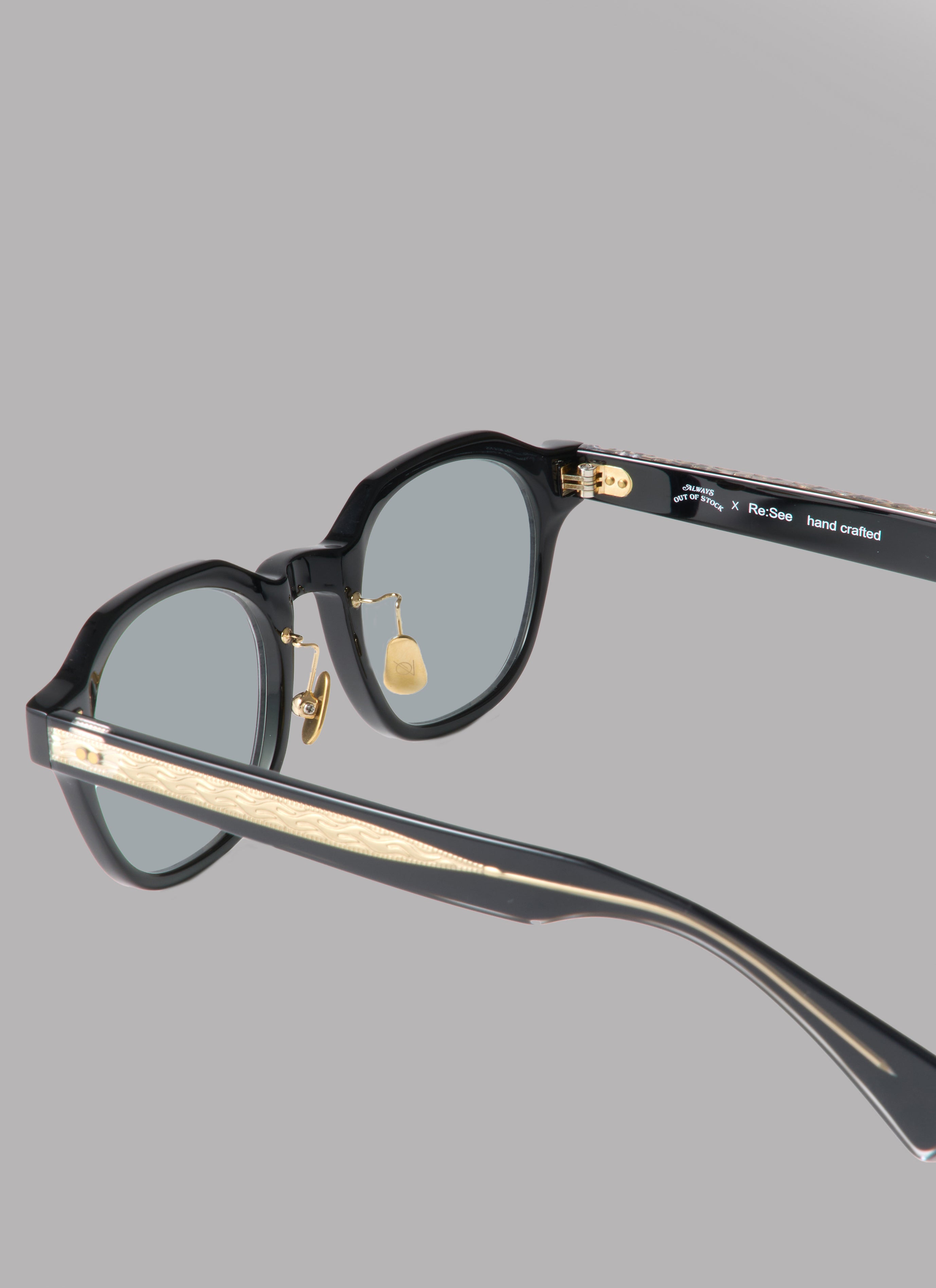 ALWAYS OUT OF STOCK x Re:See Re:STOCK 2025-BLACK Turquoise Lens