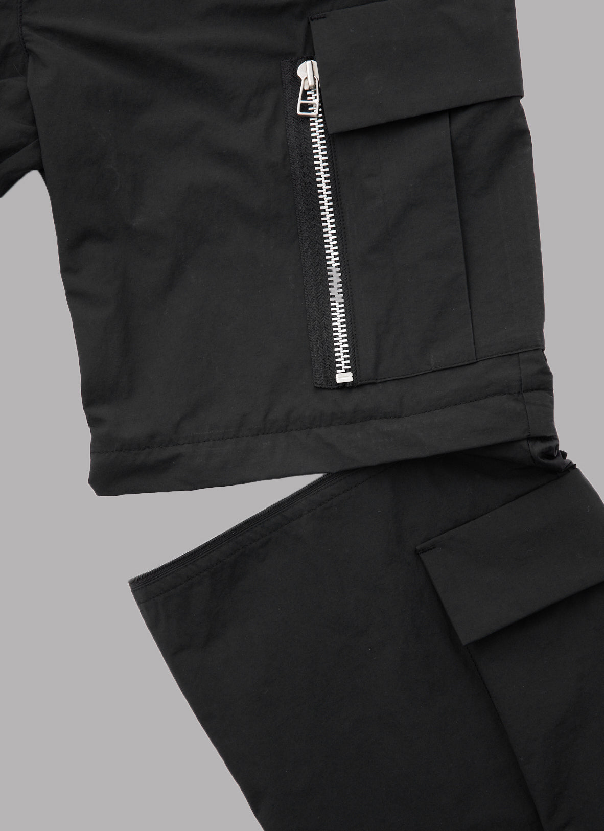 2WAY FATIGUE PANTS-BLACK