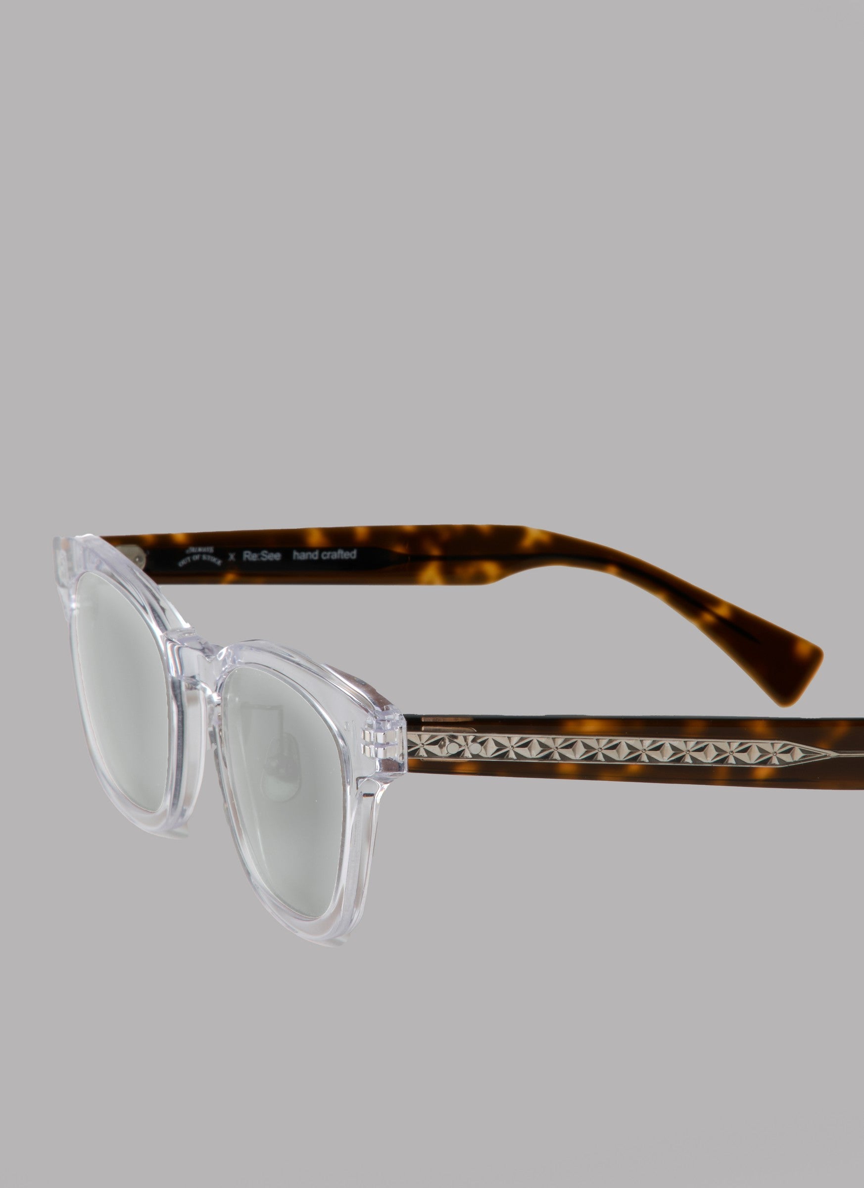 ALWAYS OUT OF STOCK x RE:SEE Re:STOCK - CLEAR / BROWN Photochromic Lens (調光レンズ)