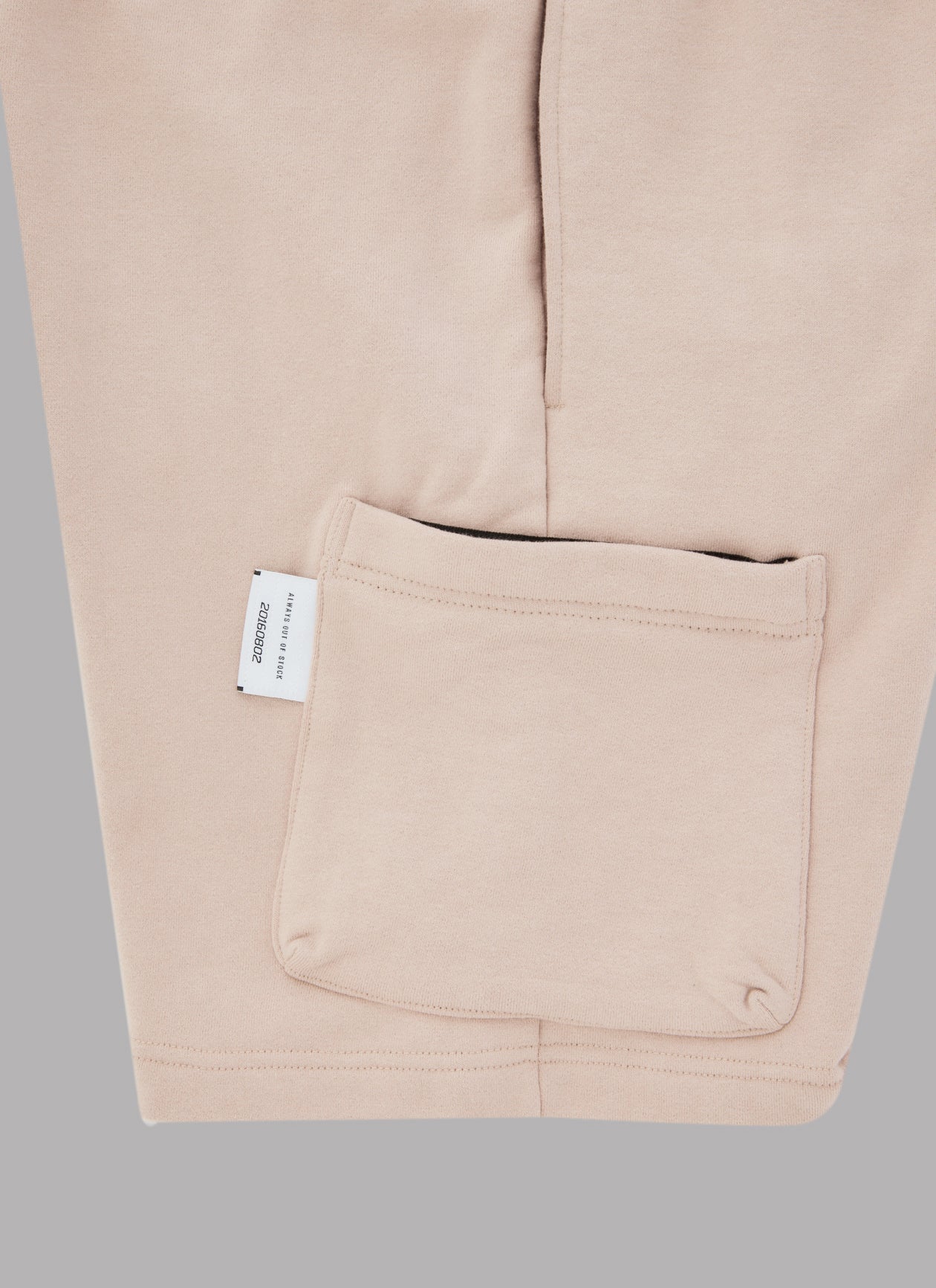 SWEAT FATIGUE SHORTS - DUSTY PINK