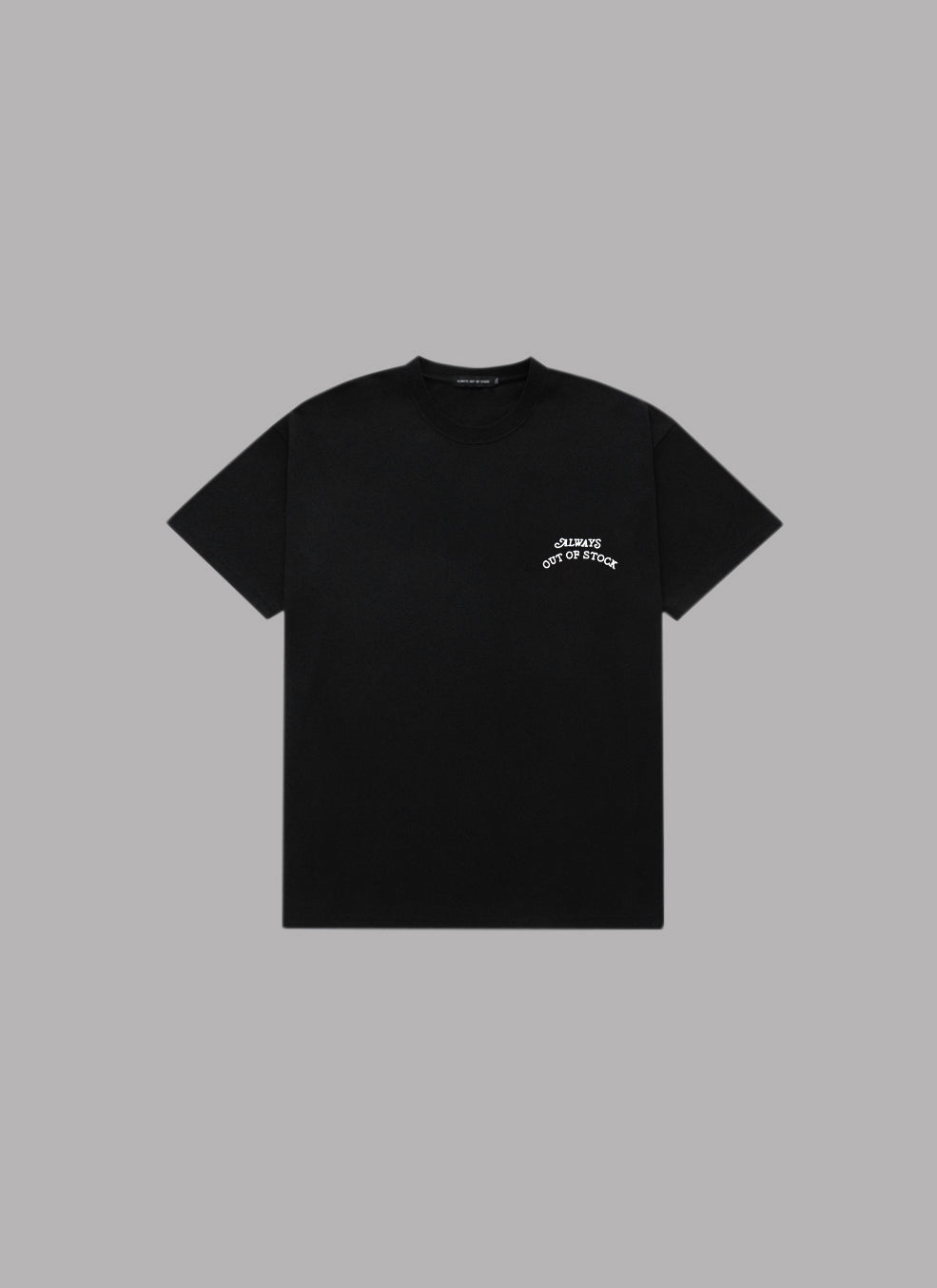 TRAFFIC SIGN S/S TEE - BLACK