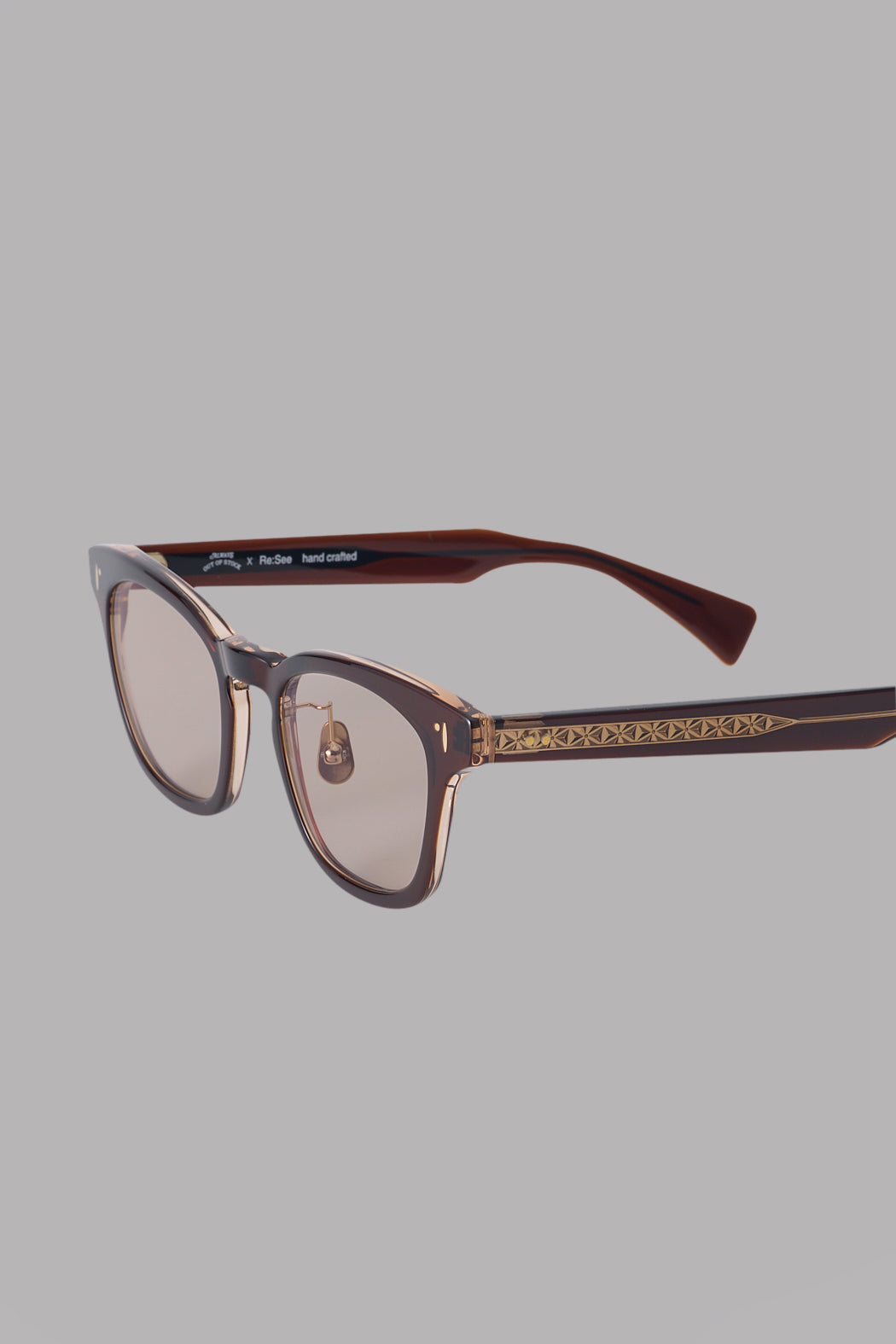 ALWAYS OUT OF STOCK x RE:SEE Re:STOCK - BROWN / BROWN Lens(25%)