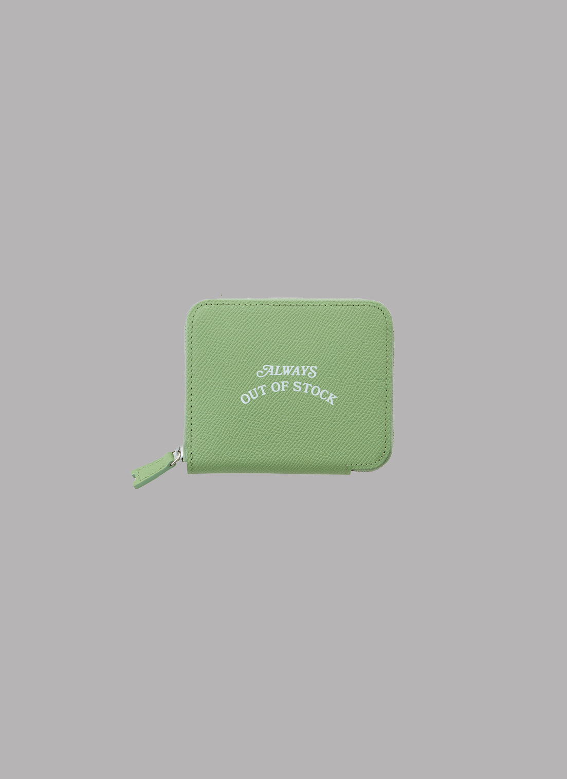 BASIC LOGO SMART WALLET-PISTACCHIO