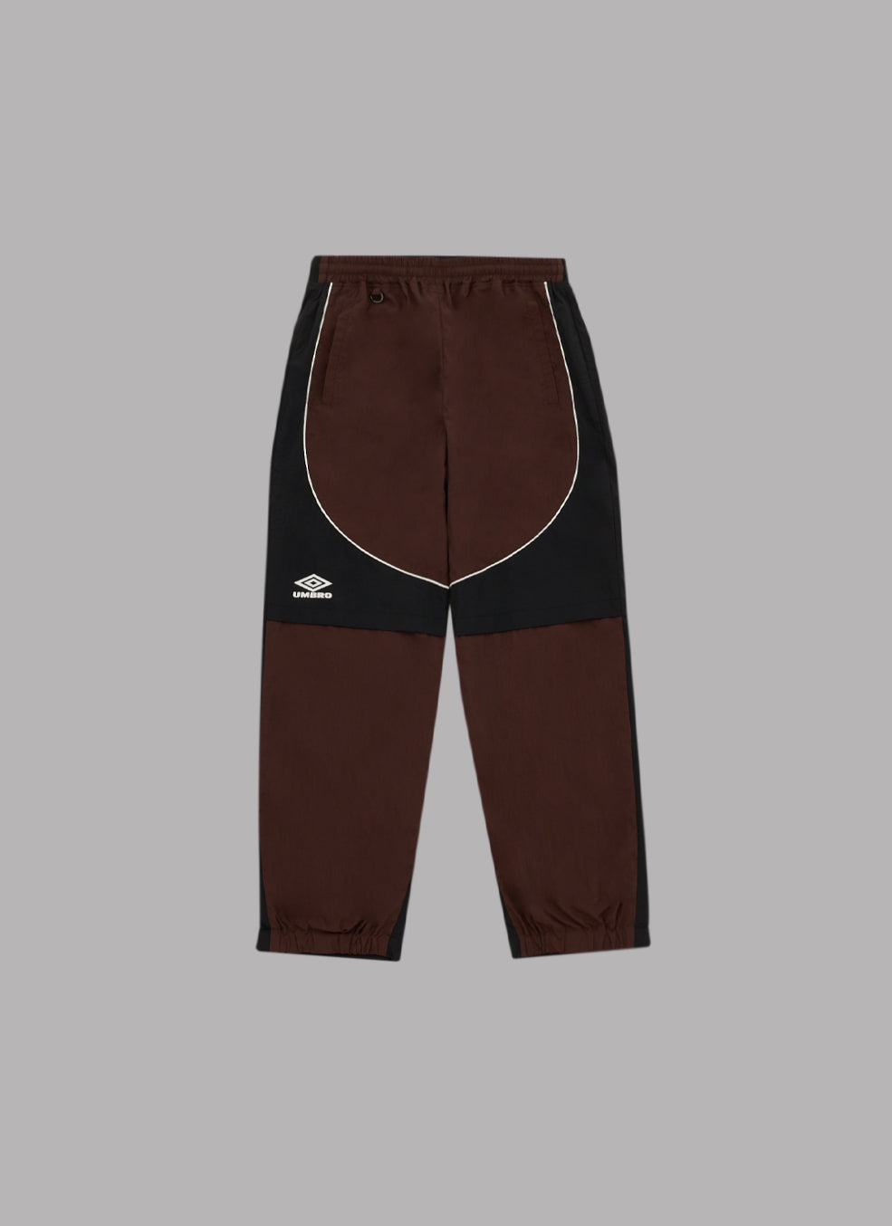 UMBRO SHELL PANTS-BROWN