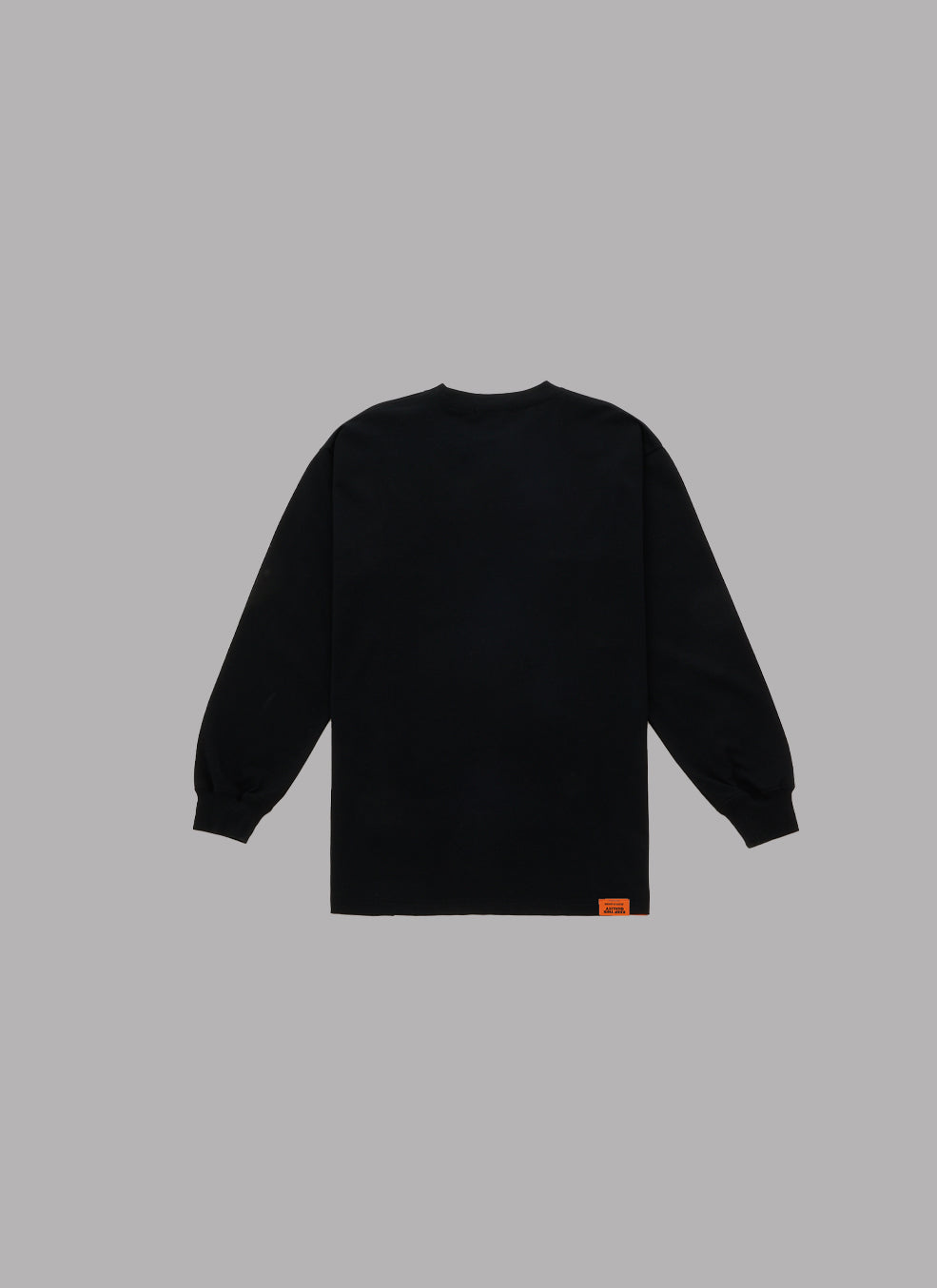 ALWAYS LOGO SUPIMA L/S TEE-BLACK