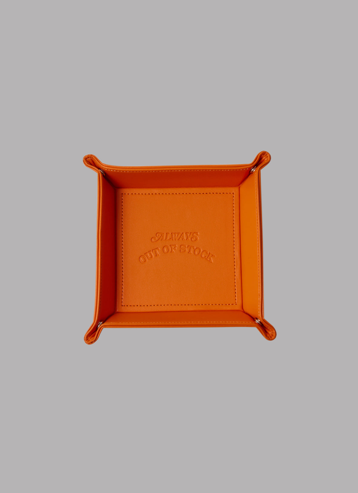 BASIC LOGO JEWELRY TRAY-ORANGE