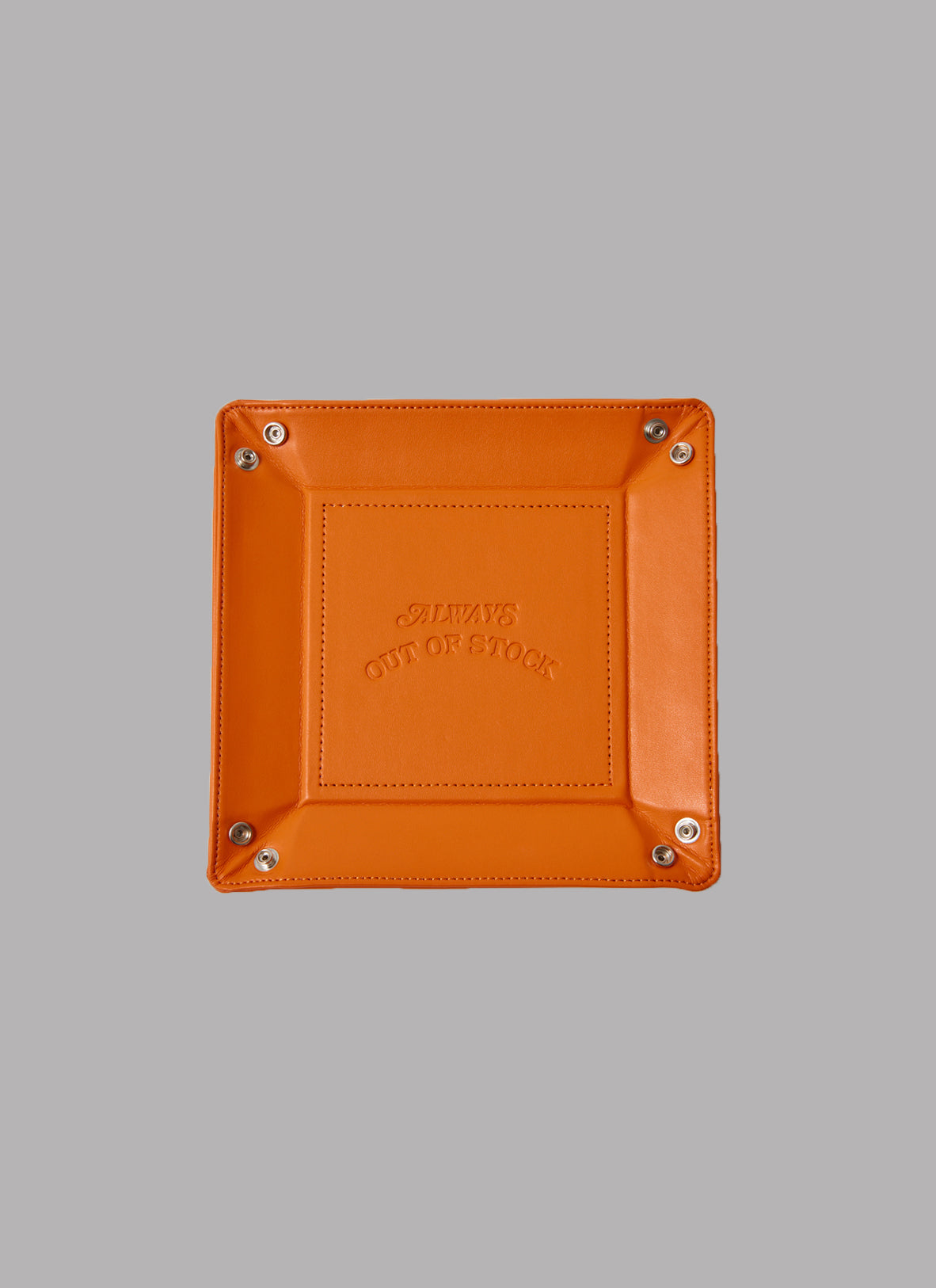 BASIC LOGO JEWELRY TRAY-ORANGE
