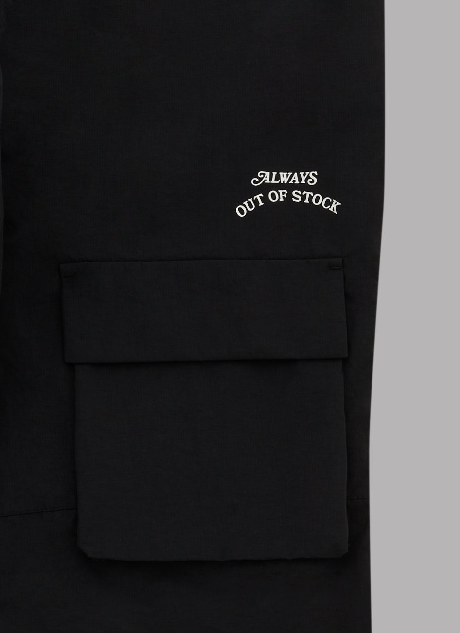 UMBRO SHELL PANTS-BLACK