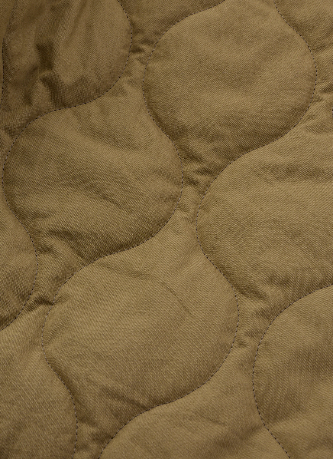 QUILTED SIDE BUTTON TROUSERS-BEIGE