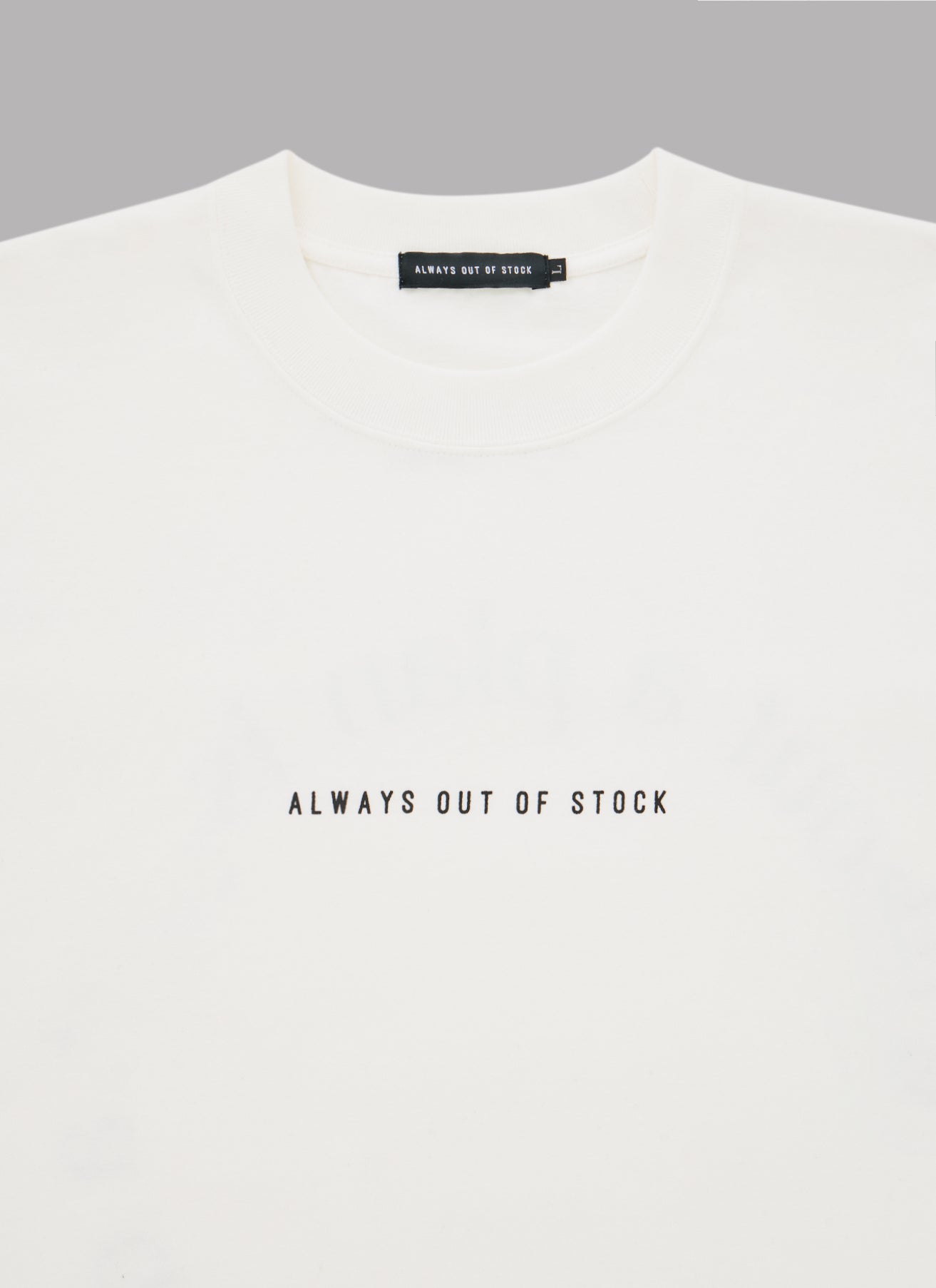 A GOAL WITHOUT A PLAN DROP L/S TEE-WHITE