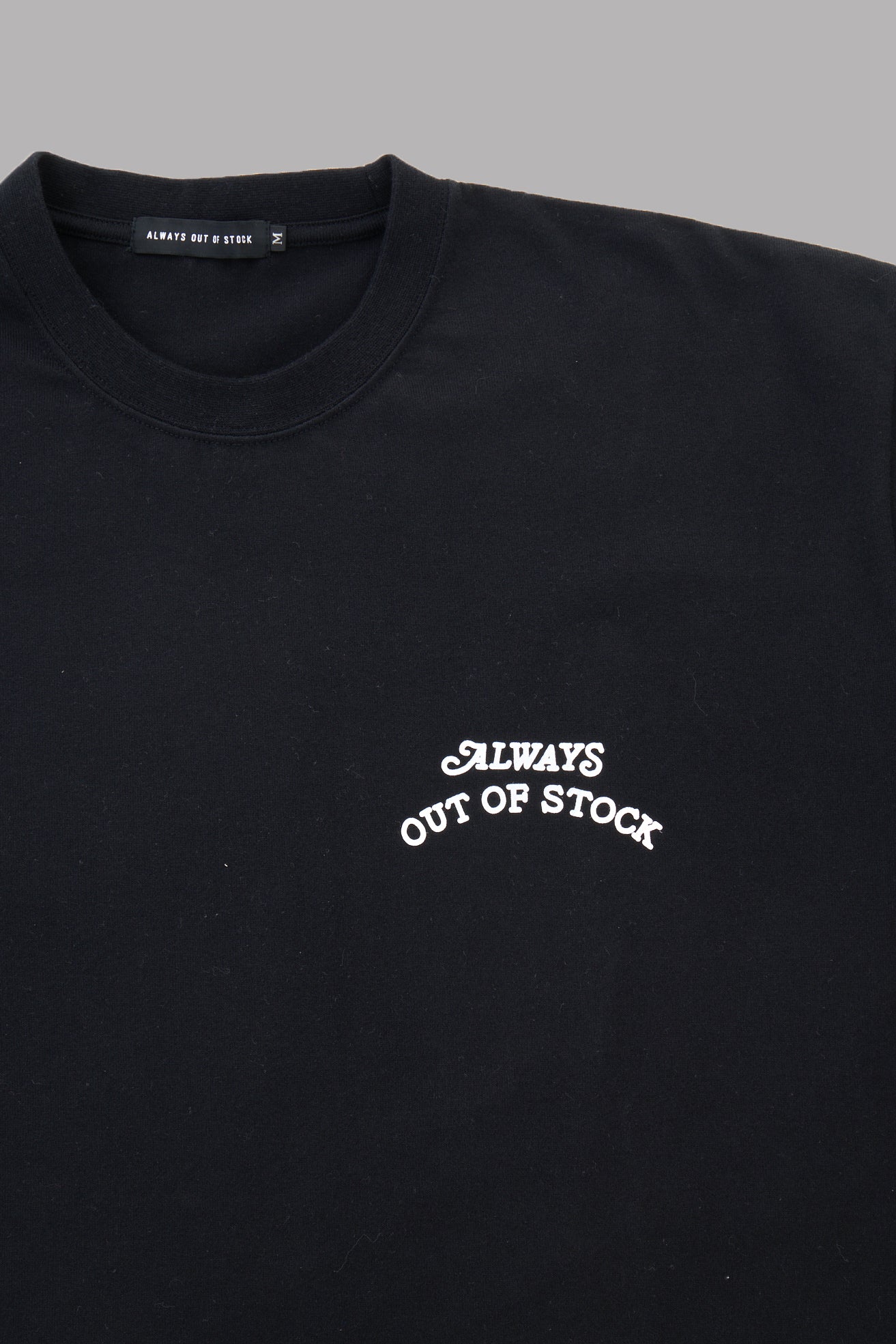 TRAFFIC SIGN S/S TEE-BLACK