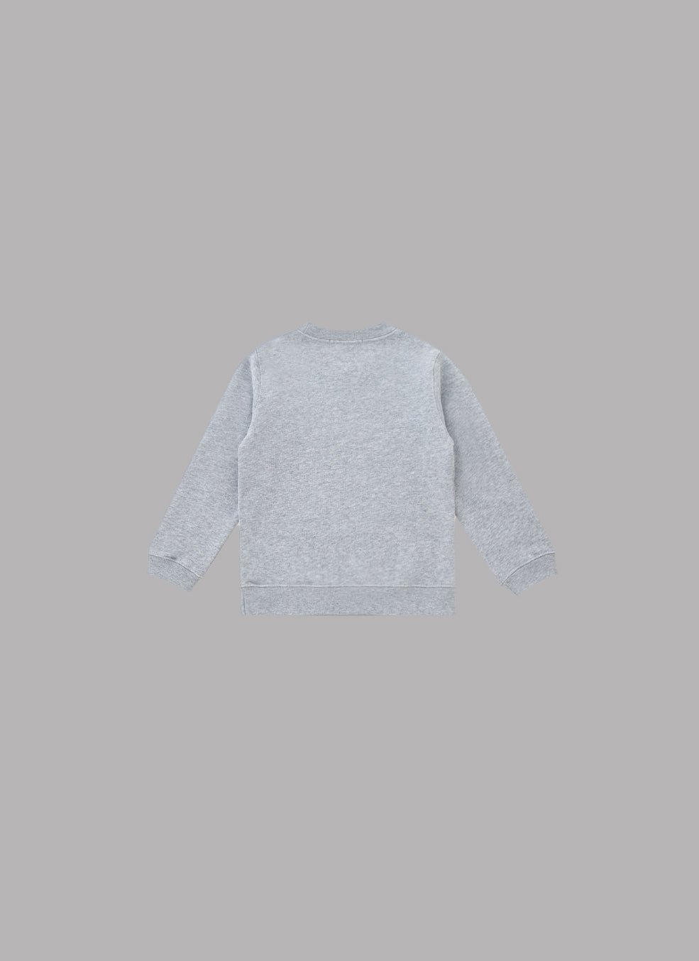 BASIC LOGO KIDS CREWNECK-GRAY