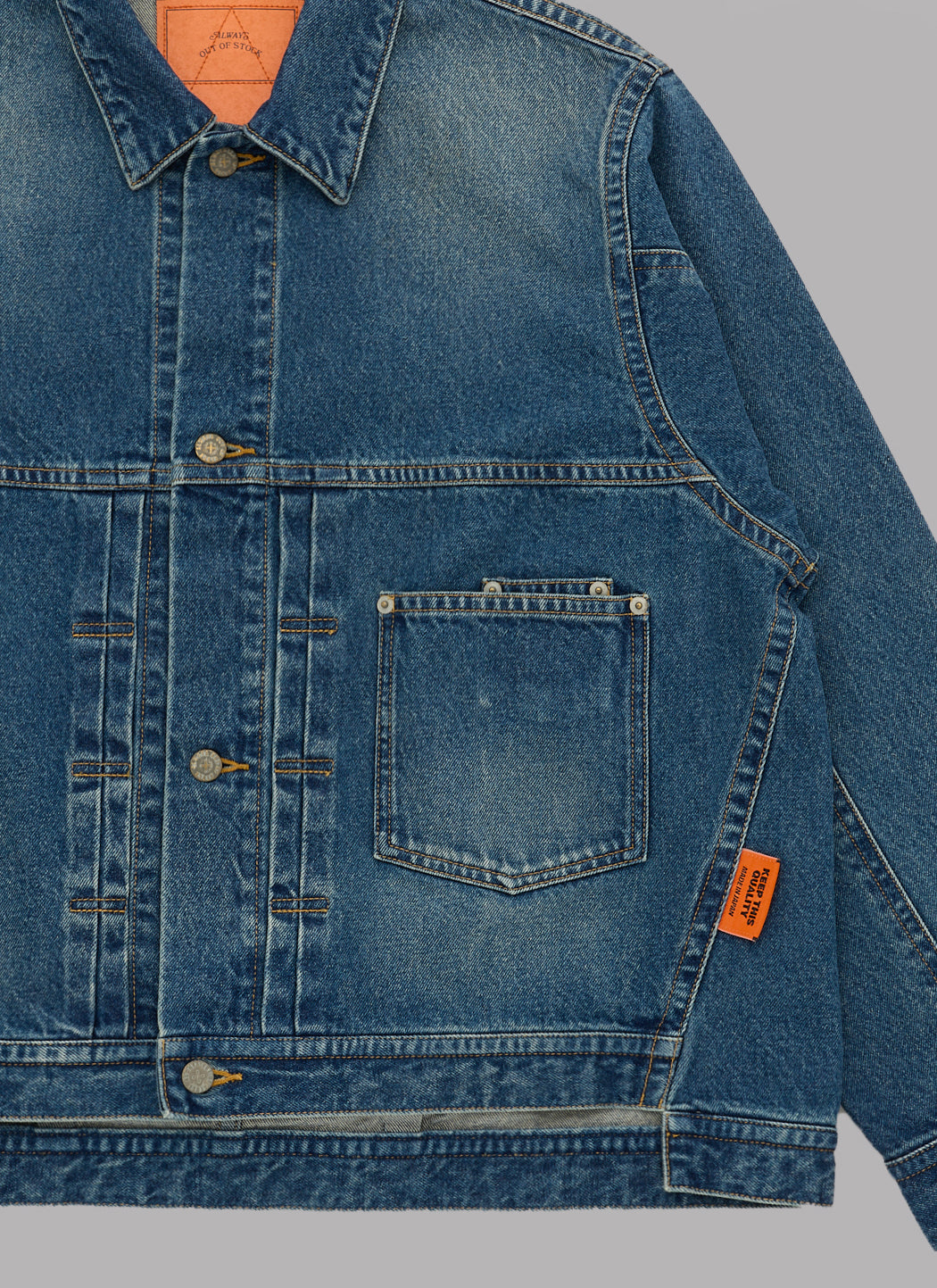 DENIM JACKET TYPE 001-LIGHT INDIGO