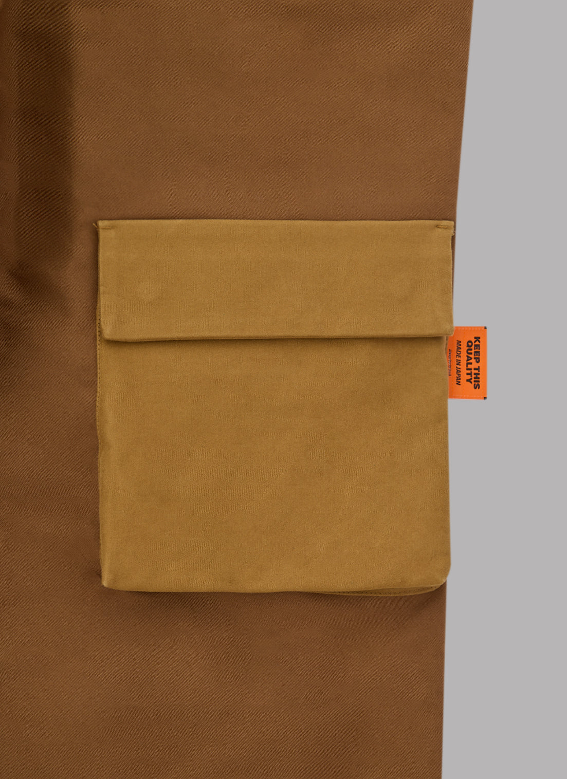 NINE POCKET WIDE CARGO-CAMEL