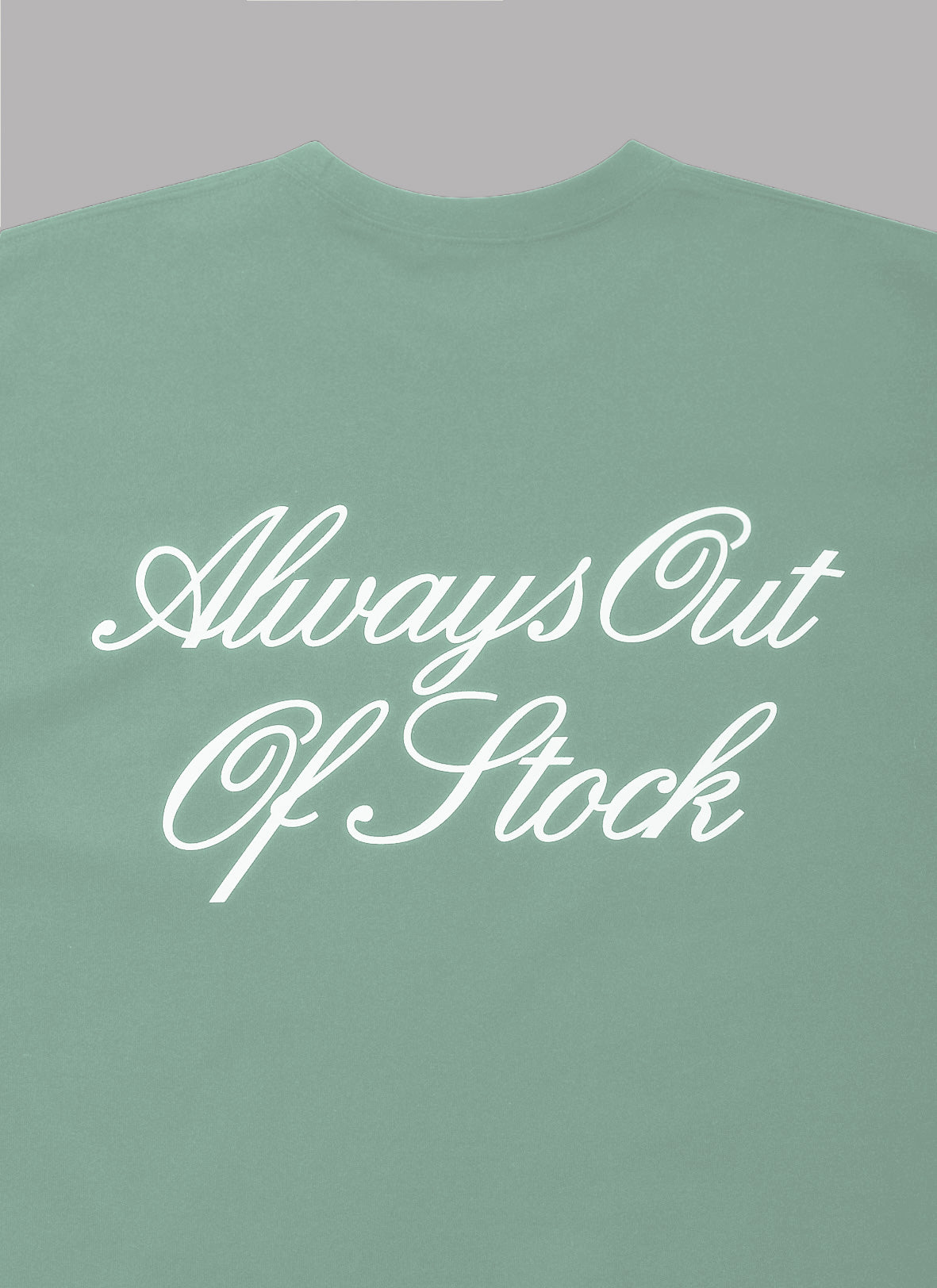 CAFÉ LOGO S/S TEE - PISTACCHIO