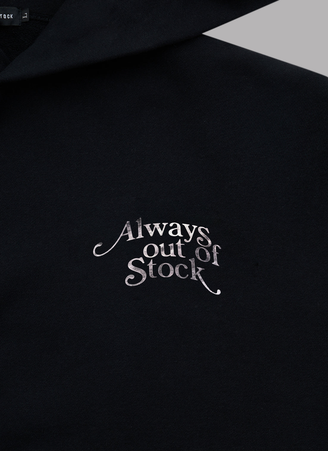 PLAY LOGO HOODIE-BLACK (NEW YEAR COLLECTION 2026)