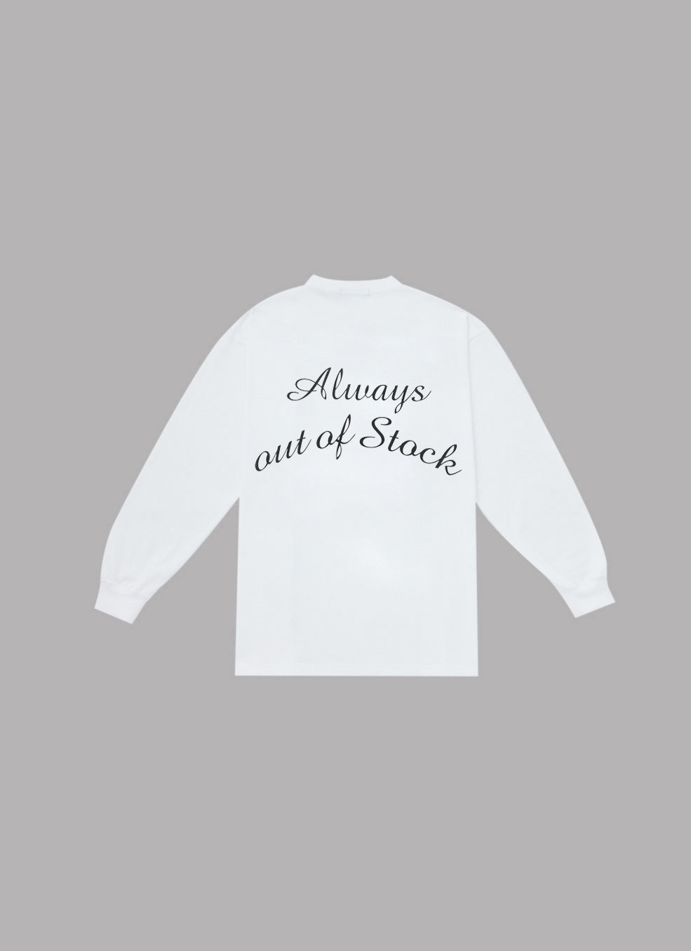 CLASSICAL LOGO L/S TEE-WHITE
