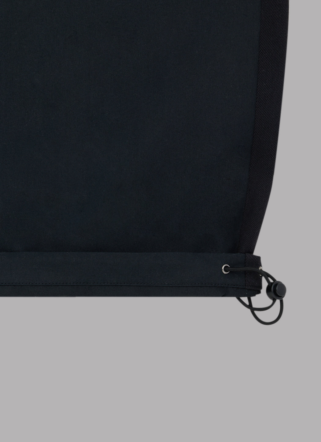 NINE POCKET WIDE FATIGUE PANTS - BLACK
