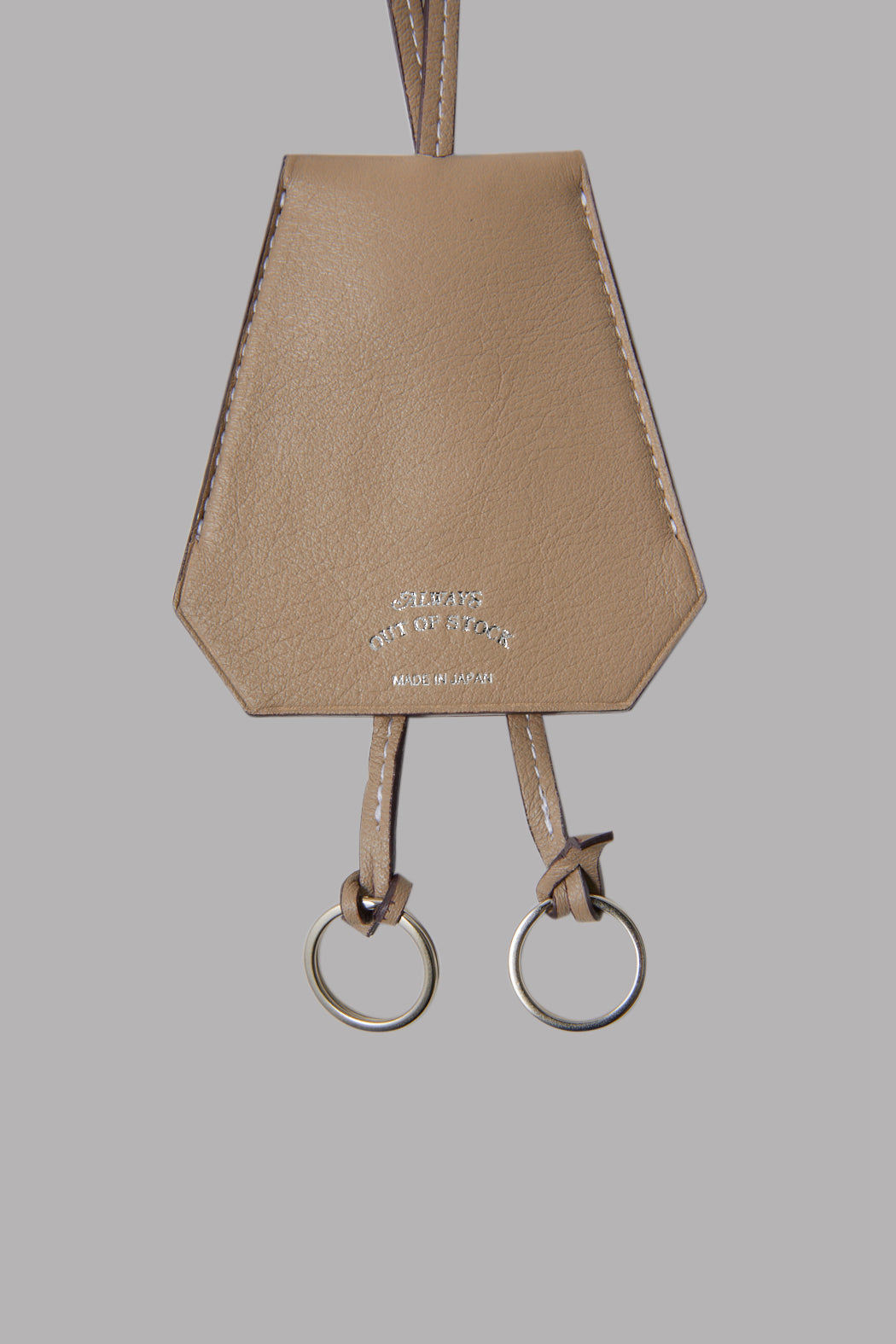 BASIC LOGO CLOCHETTE NECLESS-TAUPE
