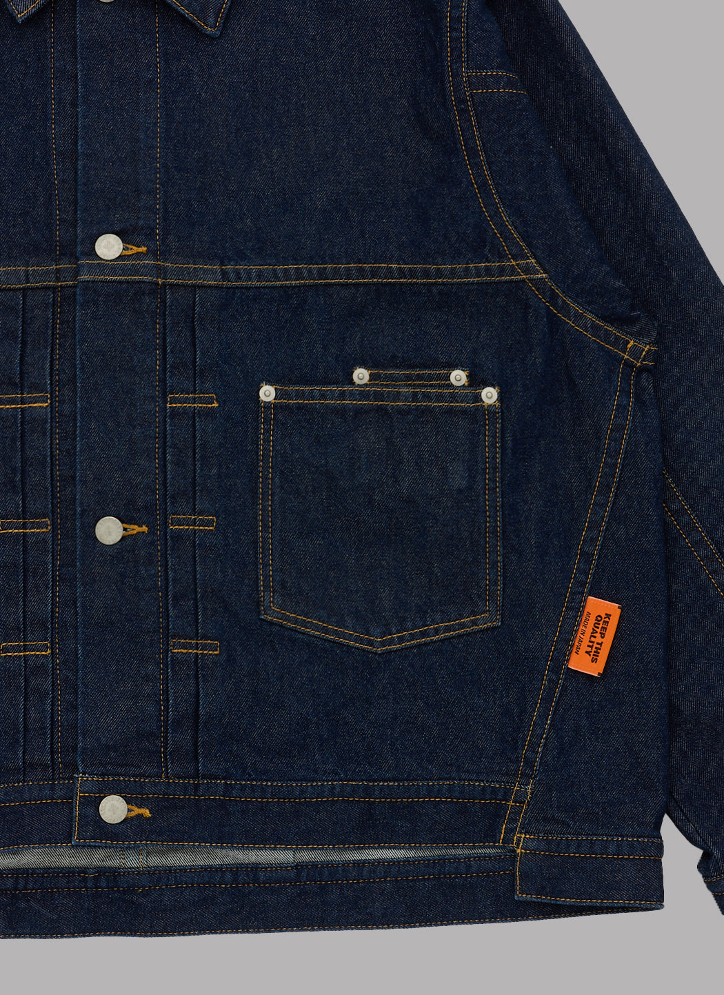 DENIM JACKET TYPE 001-INDIGO