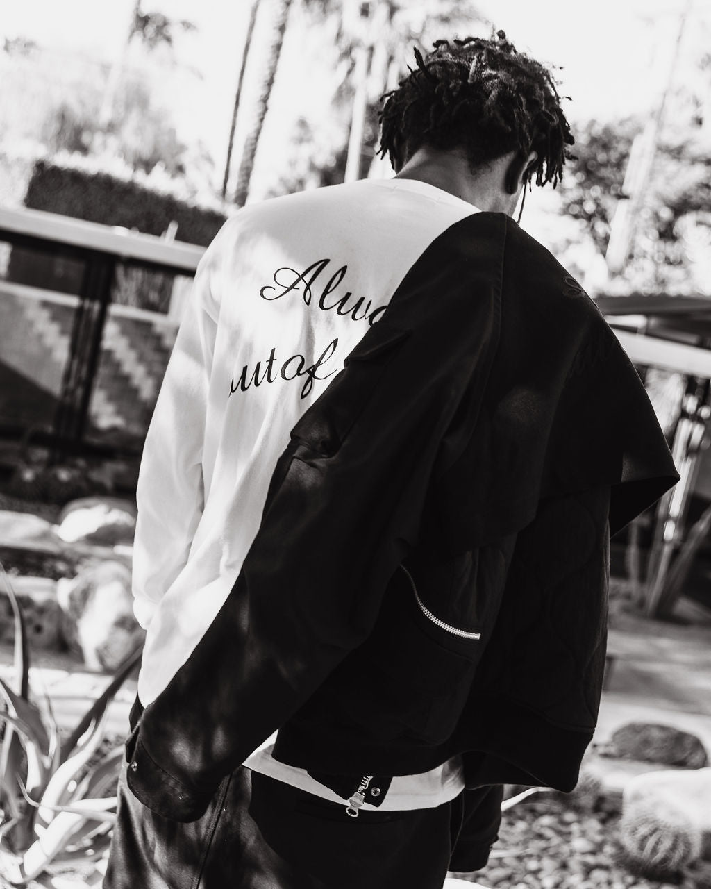 CLASSICAL LOGO L/S TEE-WHITE