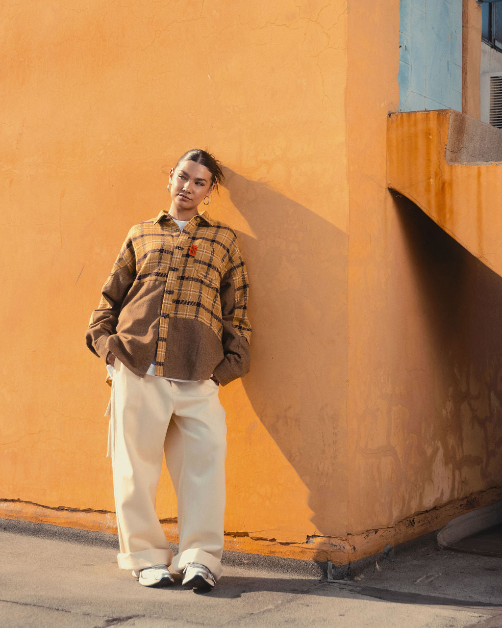 COMBINATION L/S SHIRT-YELLOW