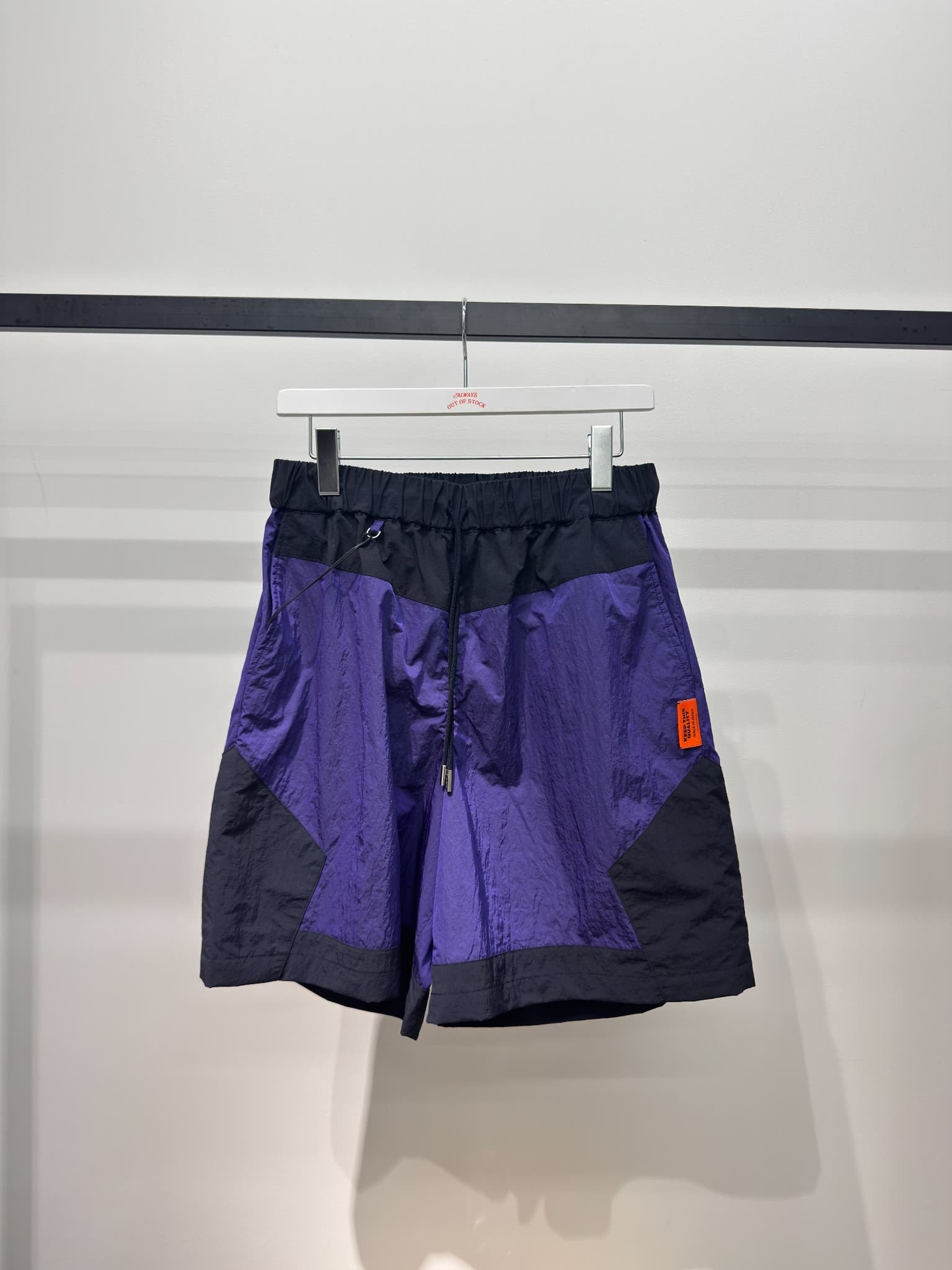 2-WAY BASKETBALL SHORTS - PURPLE