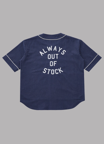 CLASSIC BASEBALL SHIRT - NAVY – ALWAYS OUT OF STOCK