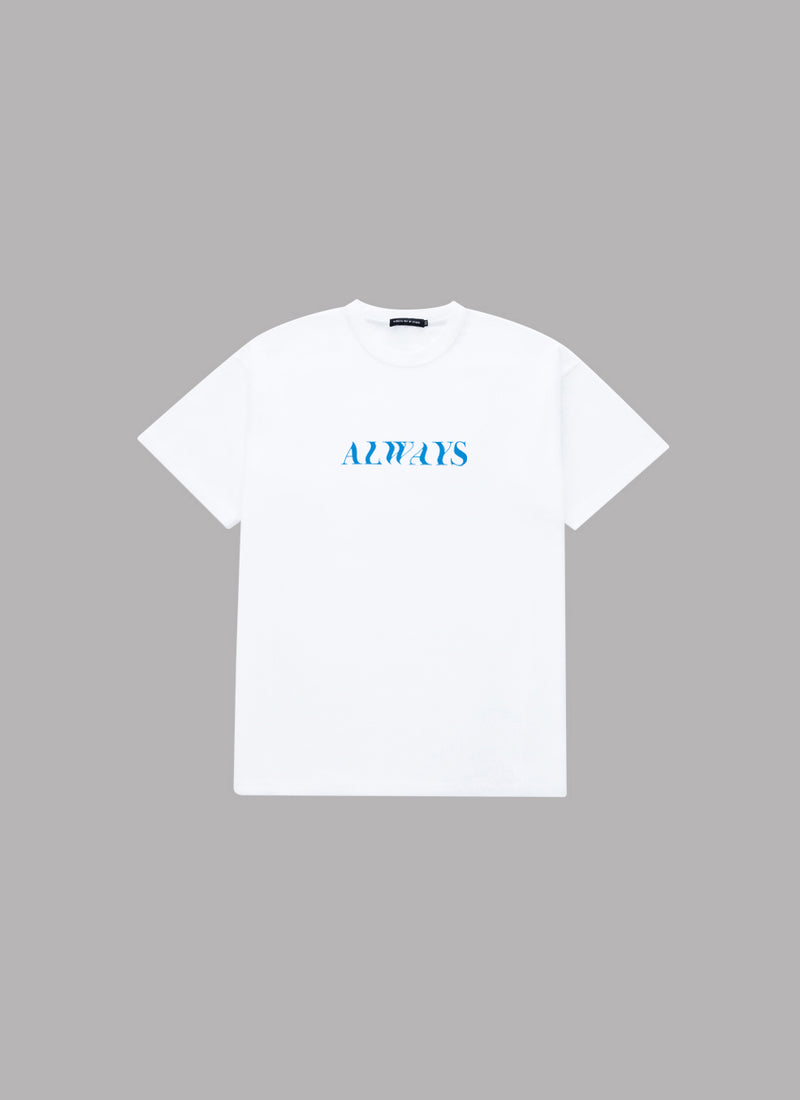 WATER REFLECTION LOGO S/S TEE-WHITE