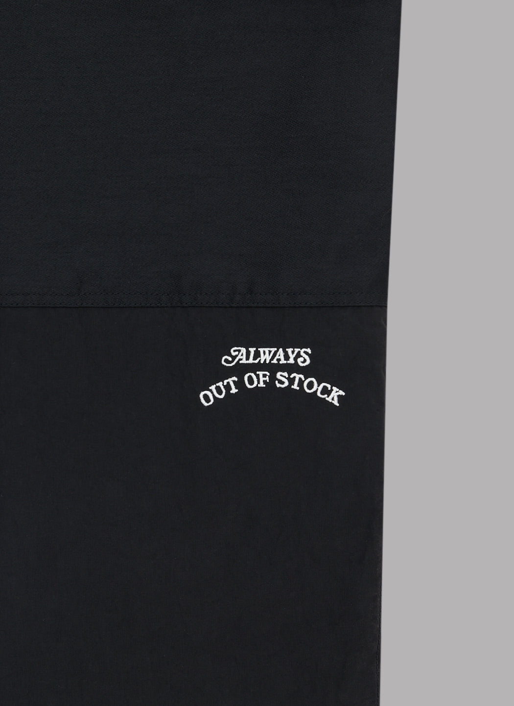 SEVEN POCKET FATIGUE PANTS - BLACK