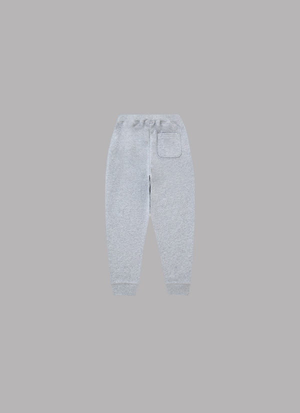 BASIC LOGO KIDS SWEAT PANTS-GRAY