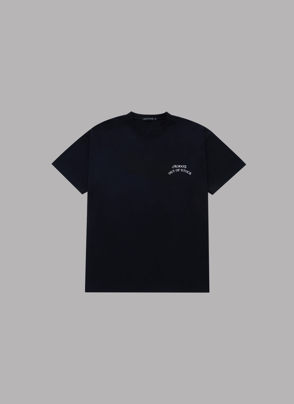 FLORAL BASIC LOGO S/S TEE-BLACK