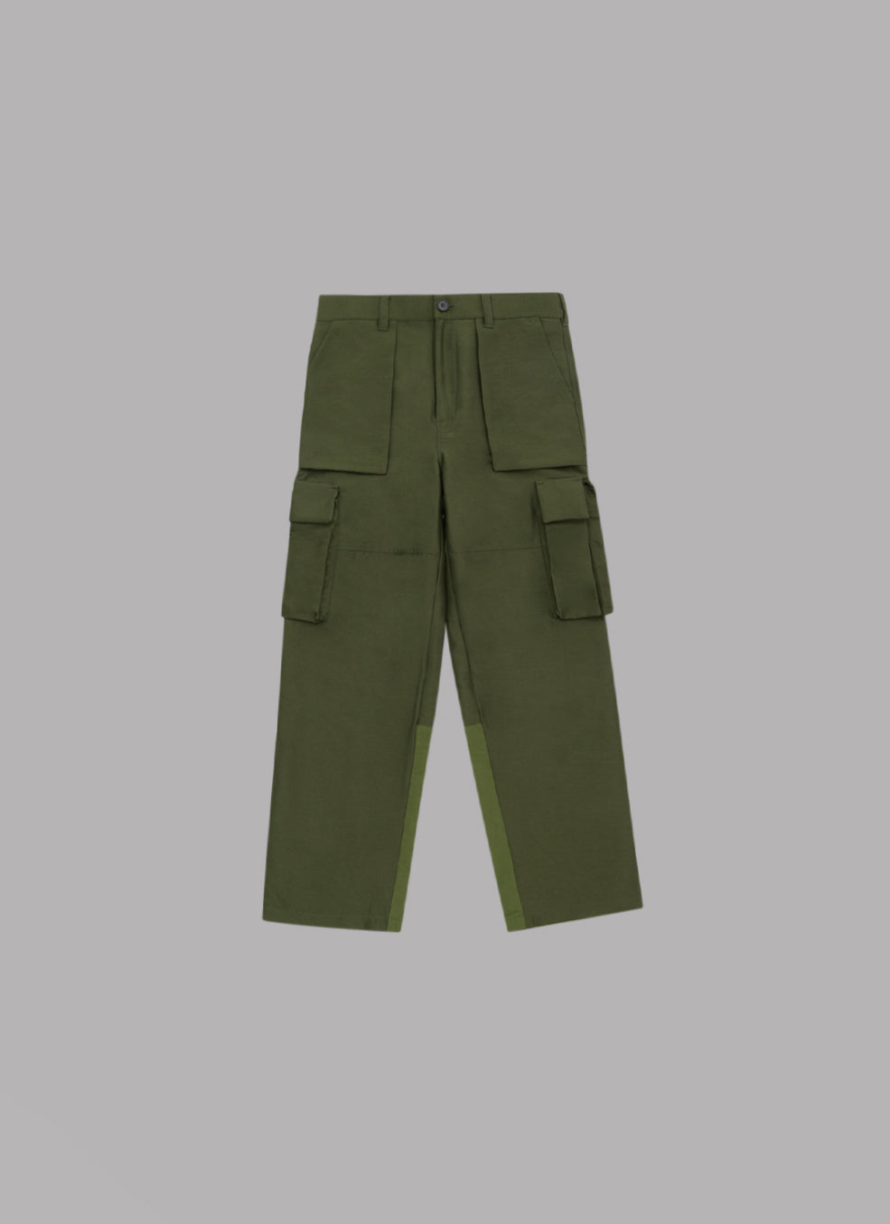 SEVEN POCKET  FATIGUE PANTS - OLIVE