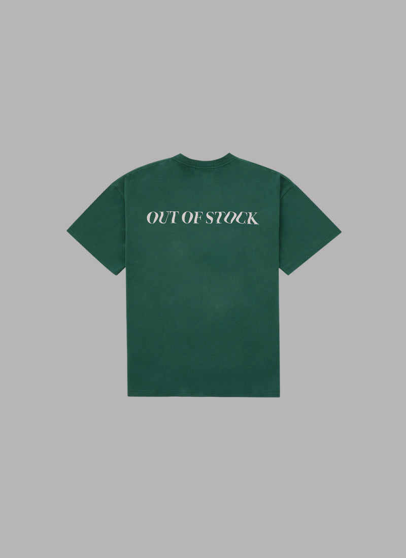 WATER REFLECTION LOGO S/S TEE-GREEN