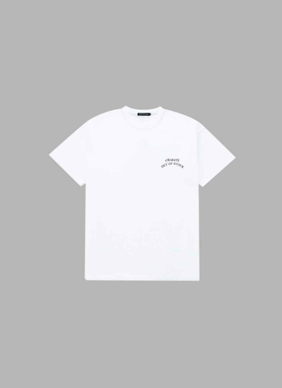 FLORAL BASIC LOGO S/S TEE-WHITE