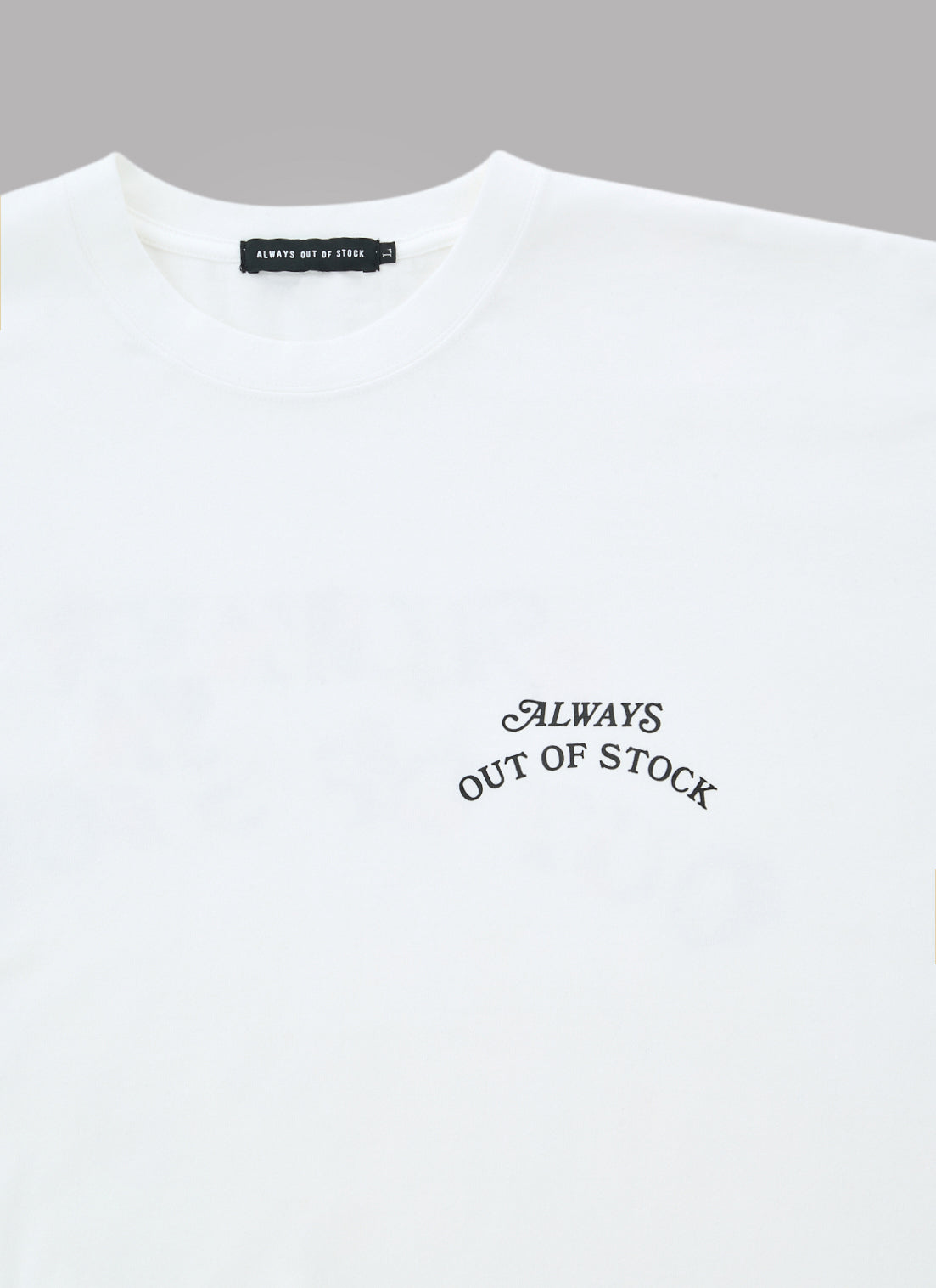 FLORAL BASIC LOGO S/S TEE-WHITE