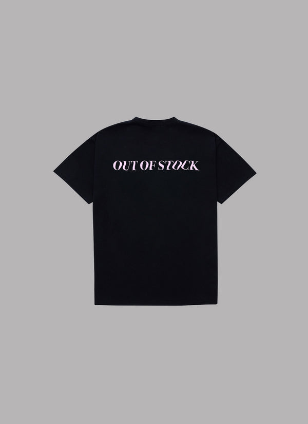 WATER REFLECTION LOGO S/S TEE-BLACK