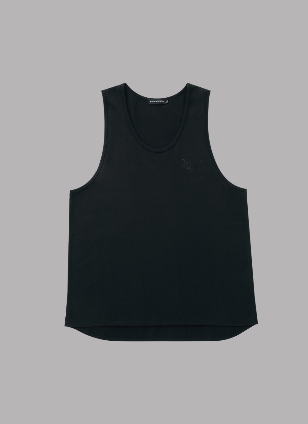LAYERED TANK TOP - BLACK