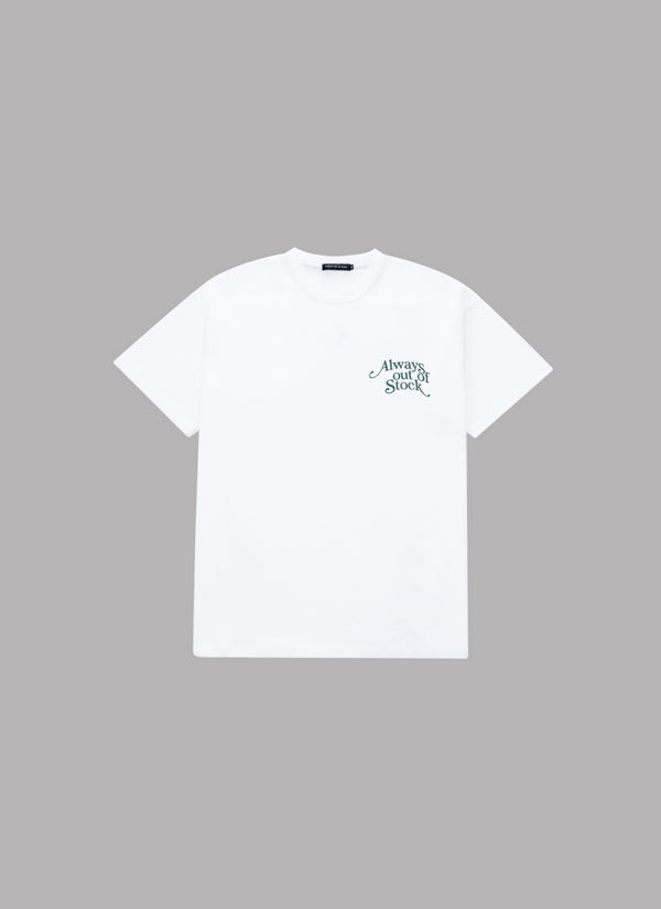 PLAY LOGO S/S TEE-WHITE