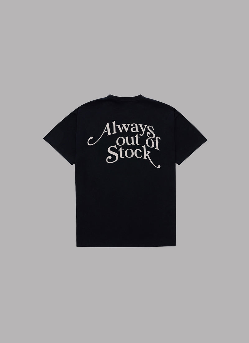 PLAY LOGO S/S TEE-BLACK