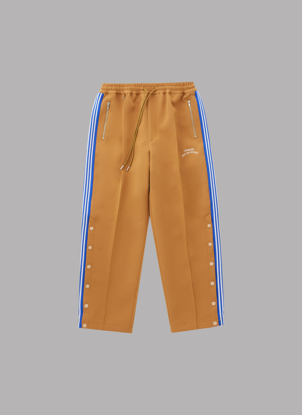 SIDE PATCH TRACK PANTS-CAMEL