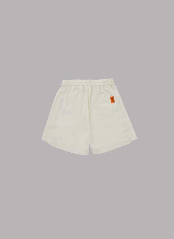 PAISLEY COMBINATION SHORTS-WHITE