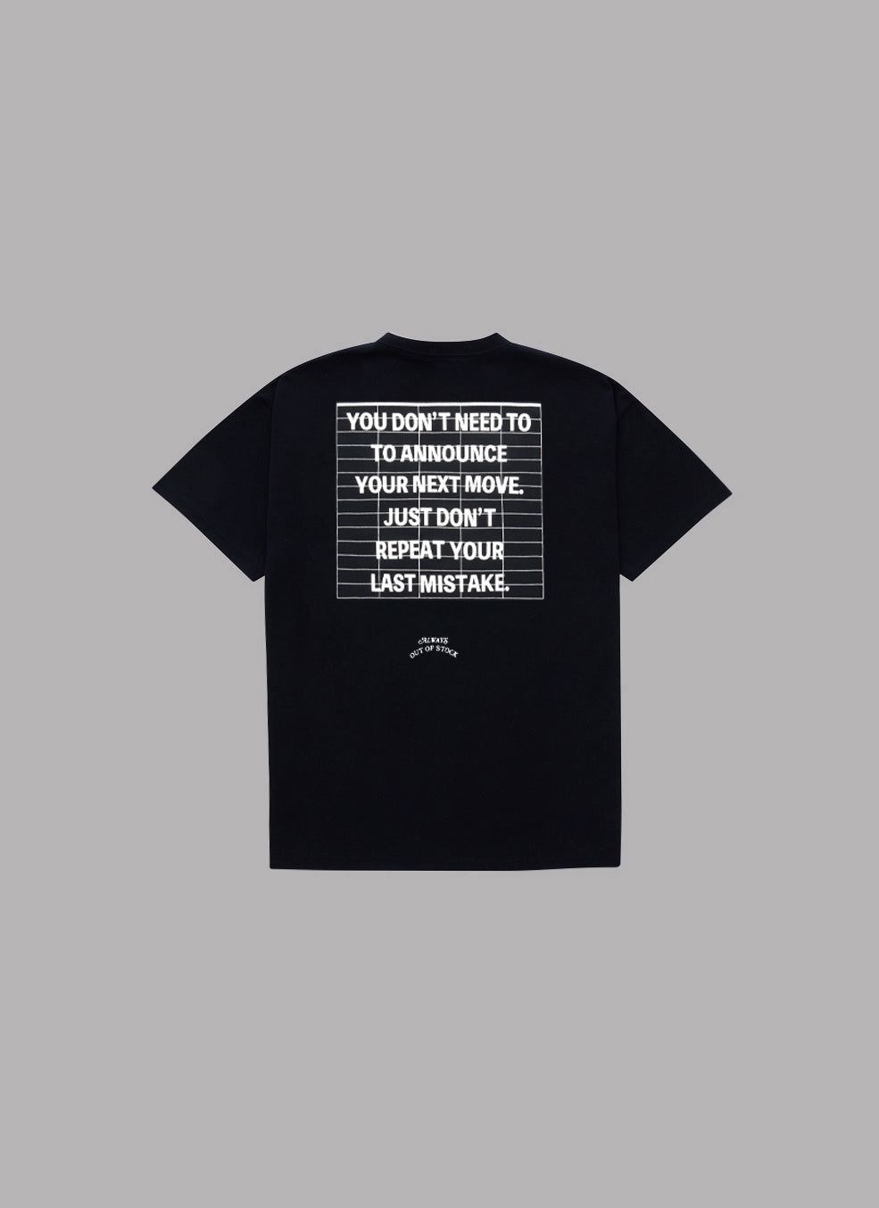 THEATER BOARD DROP S/S TEE-BLACK