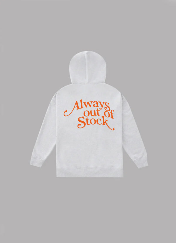 PLAY LOGO HOODIE-GRAY