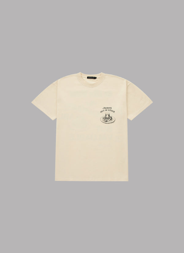 BE LIKE WATER S/S TEE-IVORY