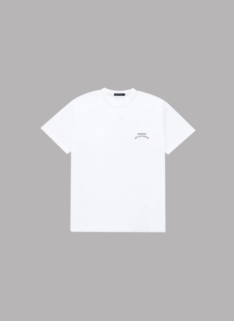 FLOWER BASIC LOGO BY SHETA S/S TEE - WHITE
