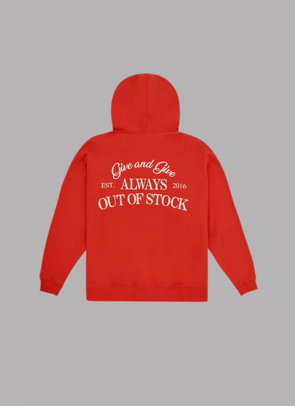 CLASSIC LOGO HOODIE - STRAWBERRY RED