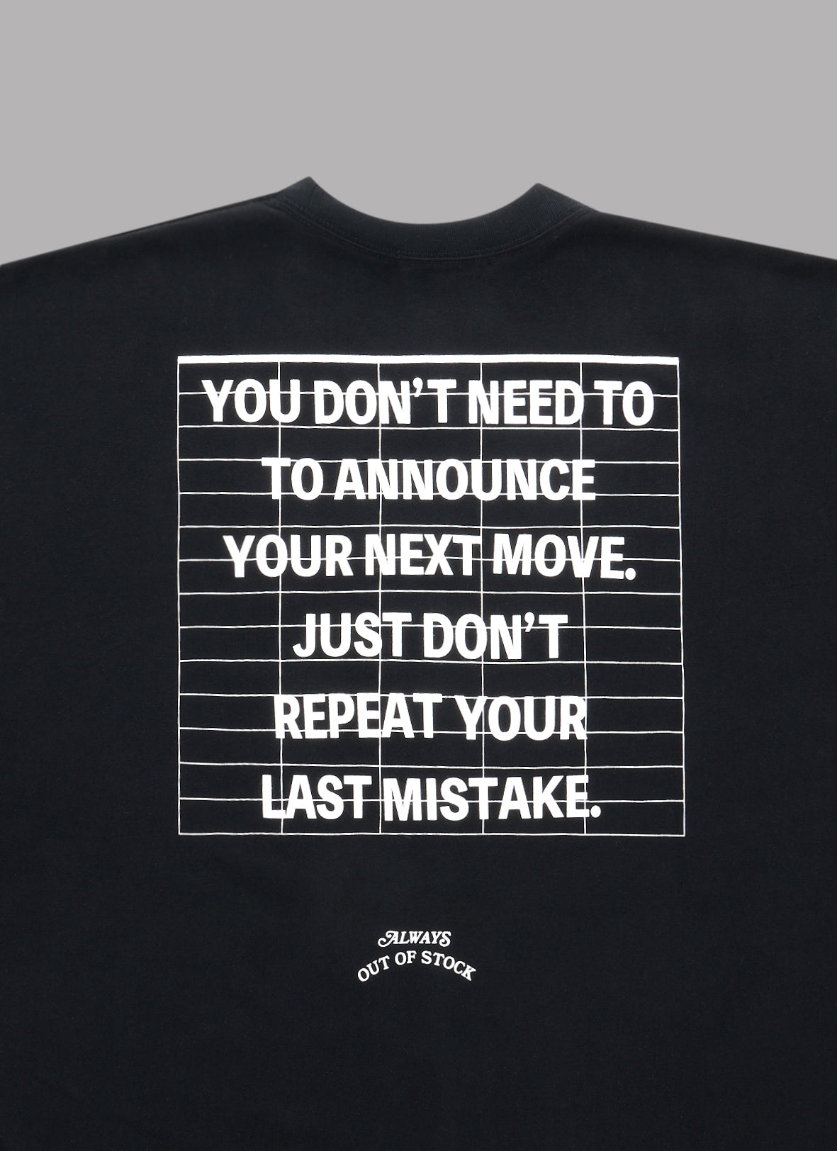 THEATER BOARD DROP S/S TEE-BLACK